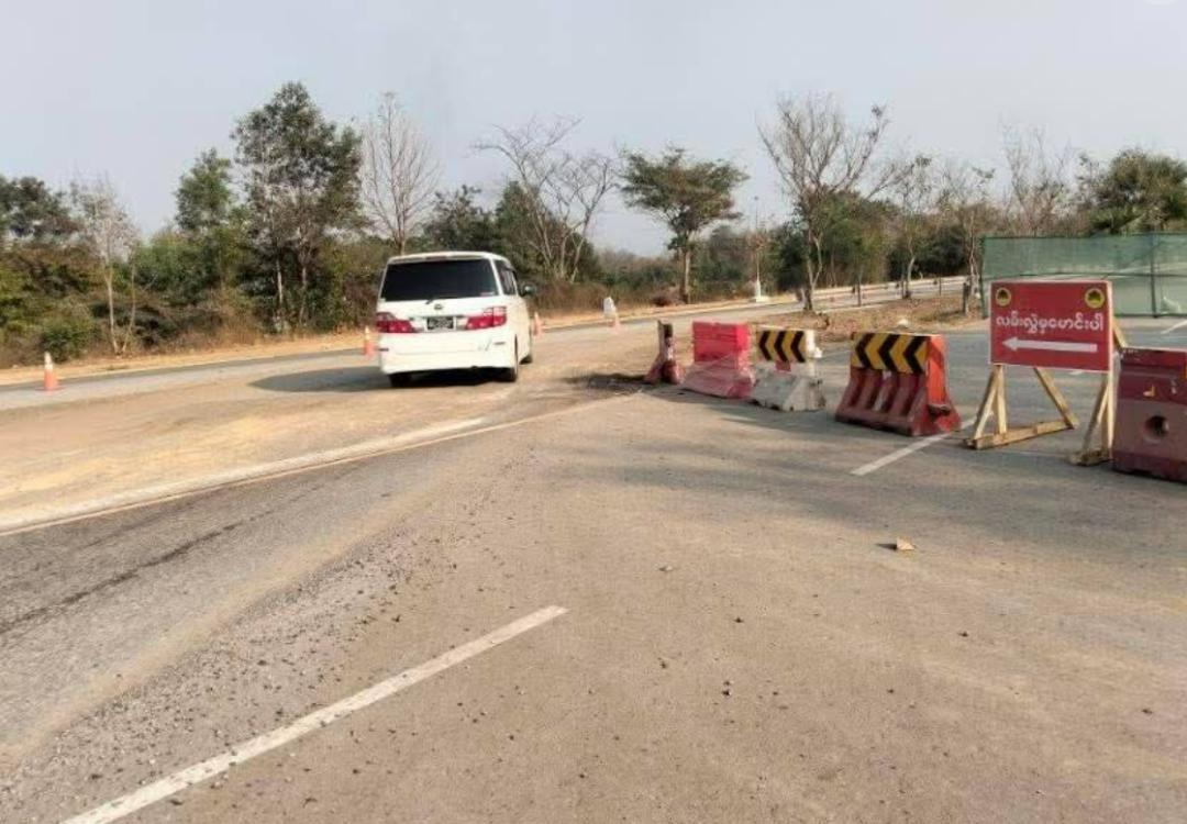 缅甸泼水节出行高峰将至！仰曼高速施工路段多，交警提醒减速慢行