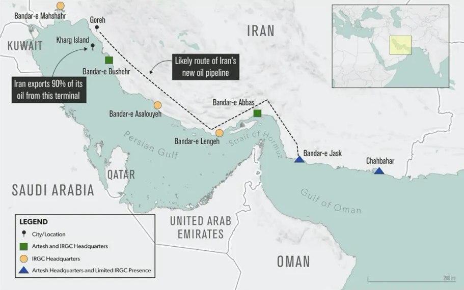 《华尔街日报》报道称，在美国对哈尔格岛发动袭击并发出进一步威胁后，伊朗已开始将石