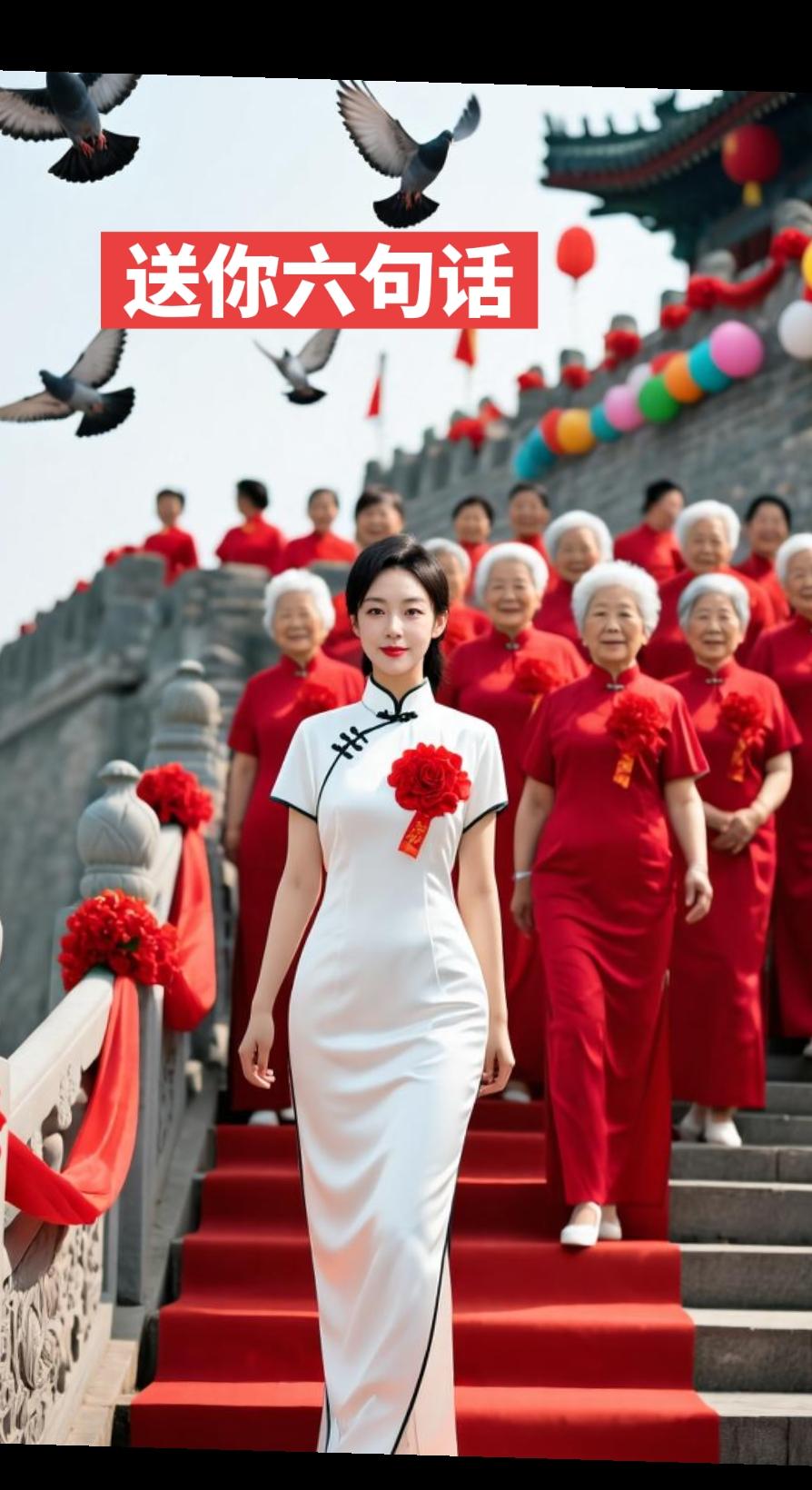 #AI古城庄重写真   