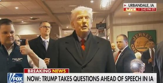 今天特朗普刚夸完美元“表现很好”，几分钟后，美元汇率应声下跌了百分之二，跌到了2