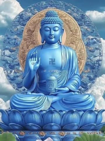 一心顶礼药师，药师佛的加持，治愈身心疾病，免除未来可能发生的不幸。 ​​​
