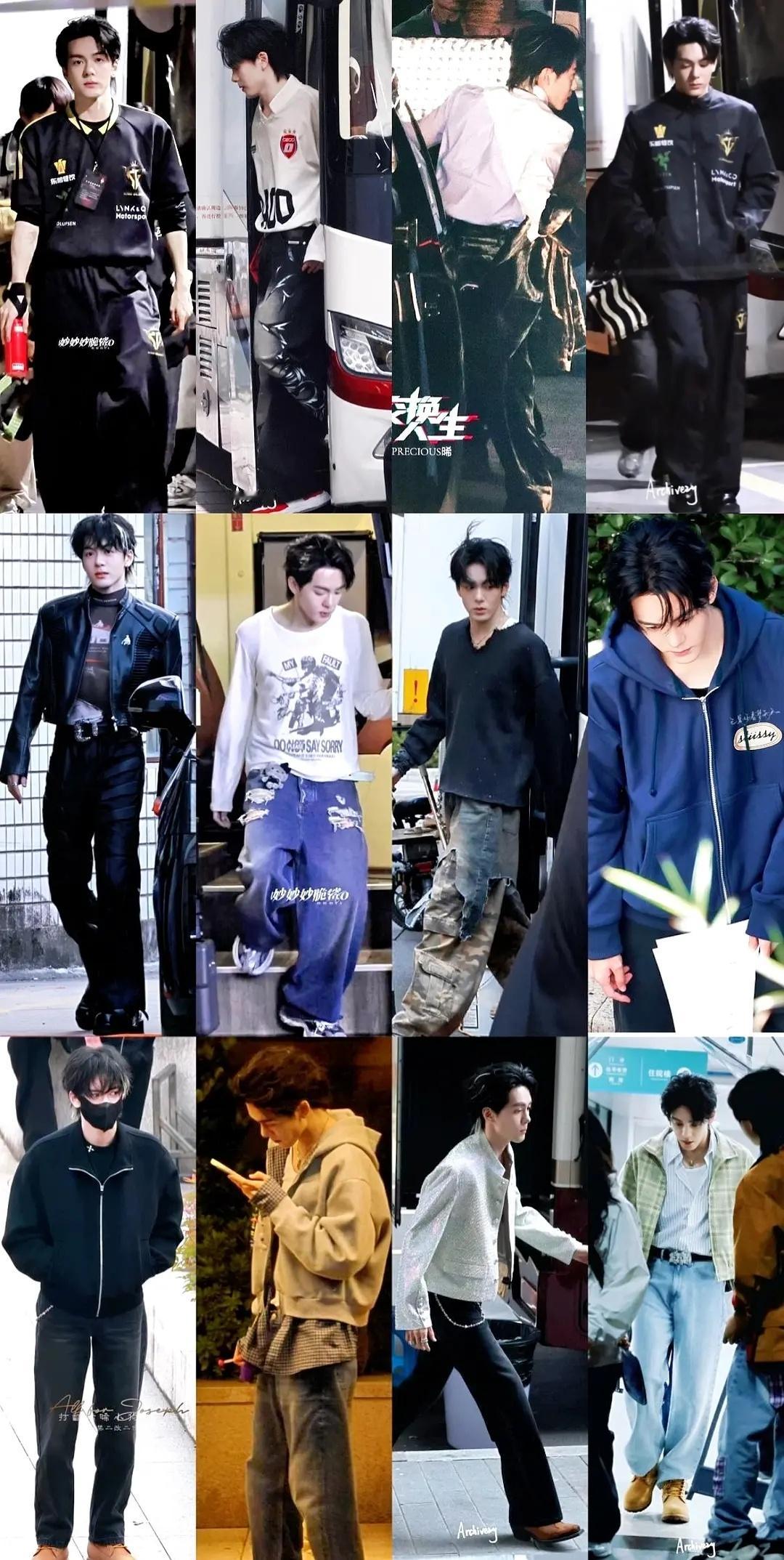 曾舜晞在《交换人生》中的私服好帅啊，审美不错😎曾舜晞交换人生 ​​​