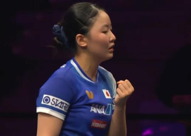 张本美和终于像哥哥那样，开始吼了！
但她是转身低头吼，
给自己打气，
而不是嚣张