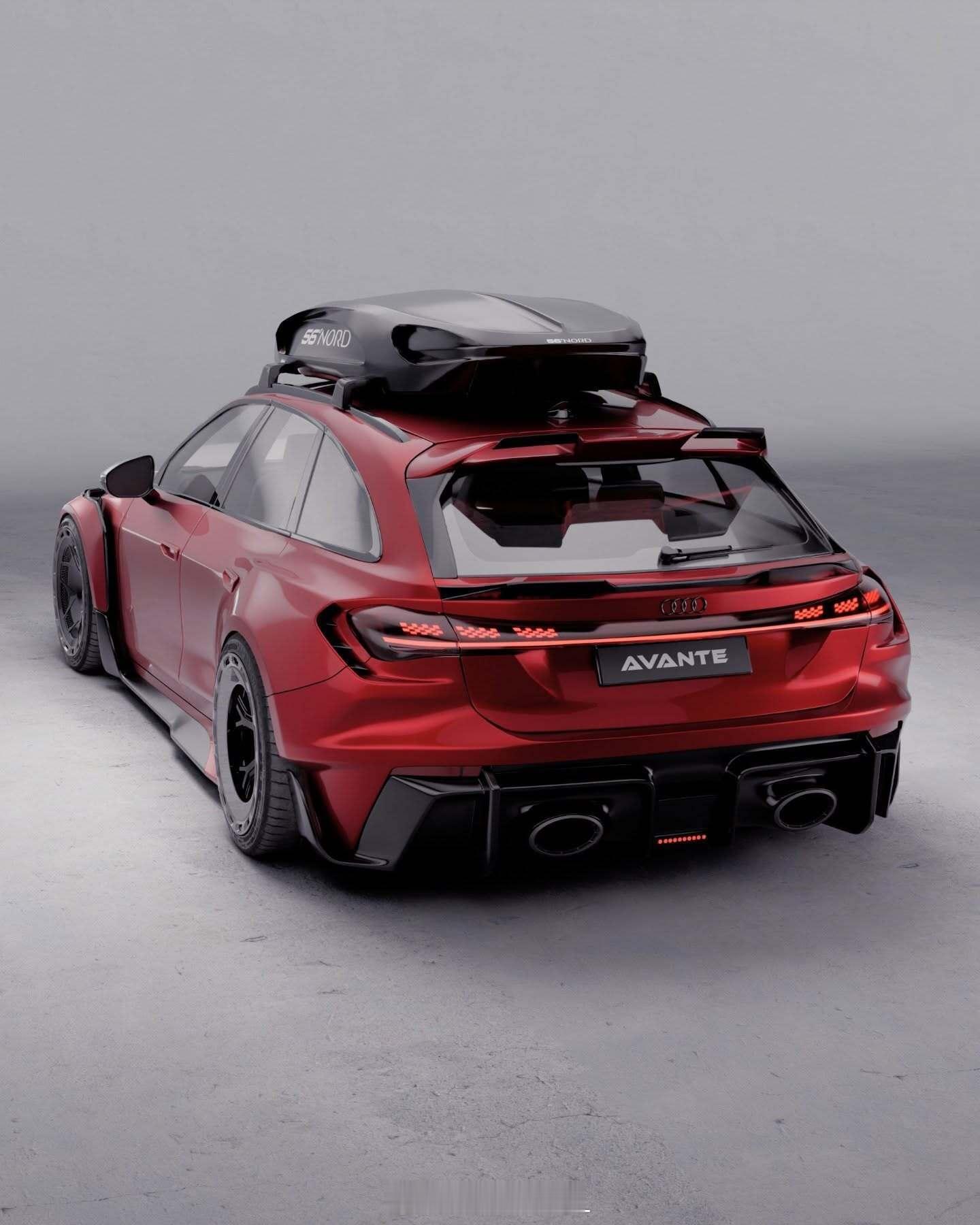 大v聊车 CAR大赏 | 奥迪RS5 Avant 2027 B10宽体版由Ava
