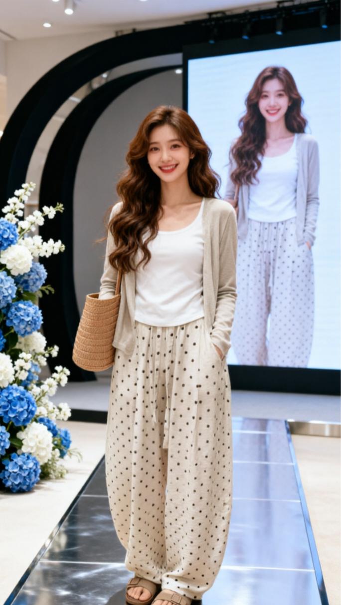 我的女装秀 购物中心女装秀 搭配师上线 实体店搭配日常 海口女装快闪店