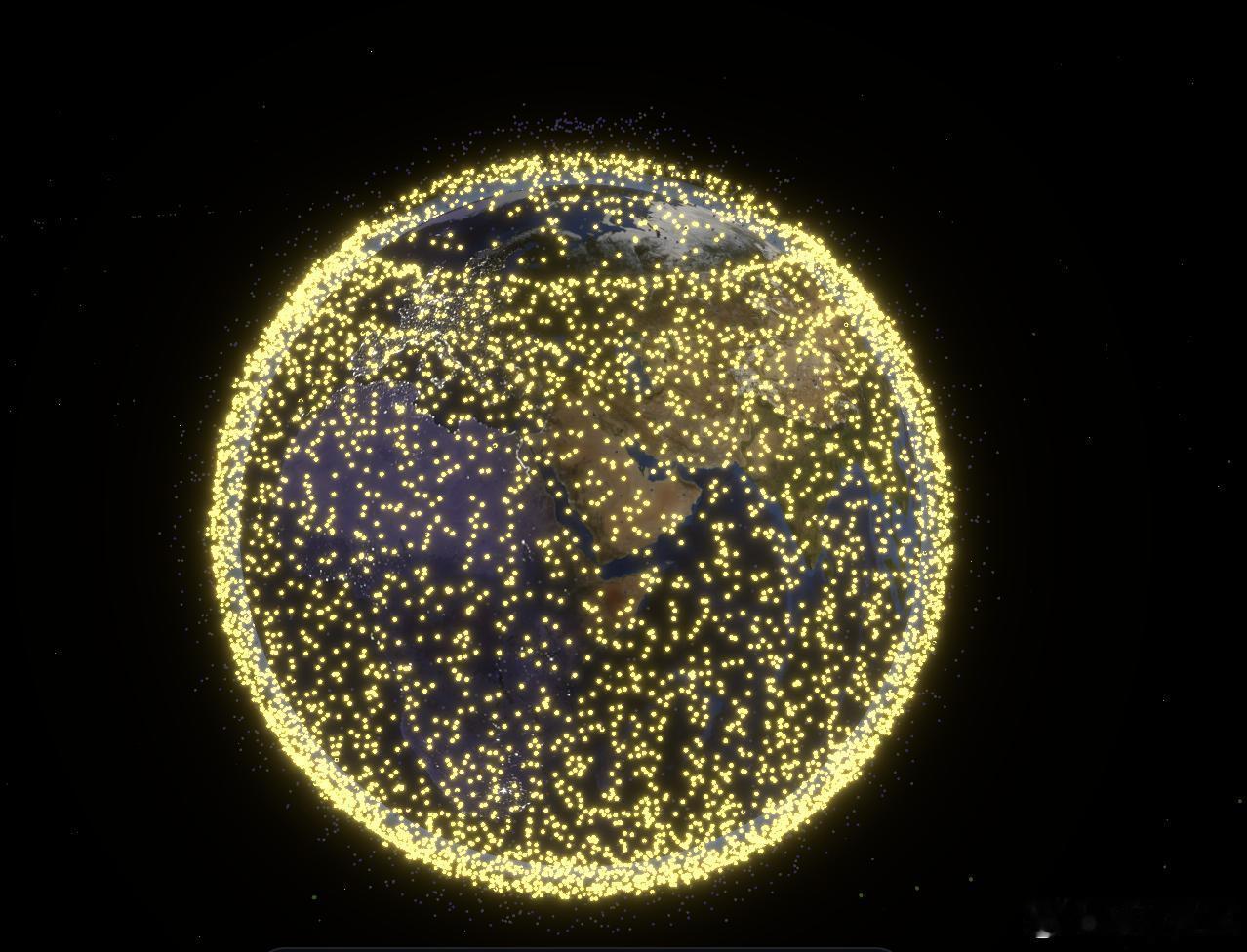 目前星链轨道已经有了10769颗卫星在工作（其中已有约1700颗再入大气层或失效