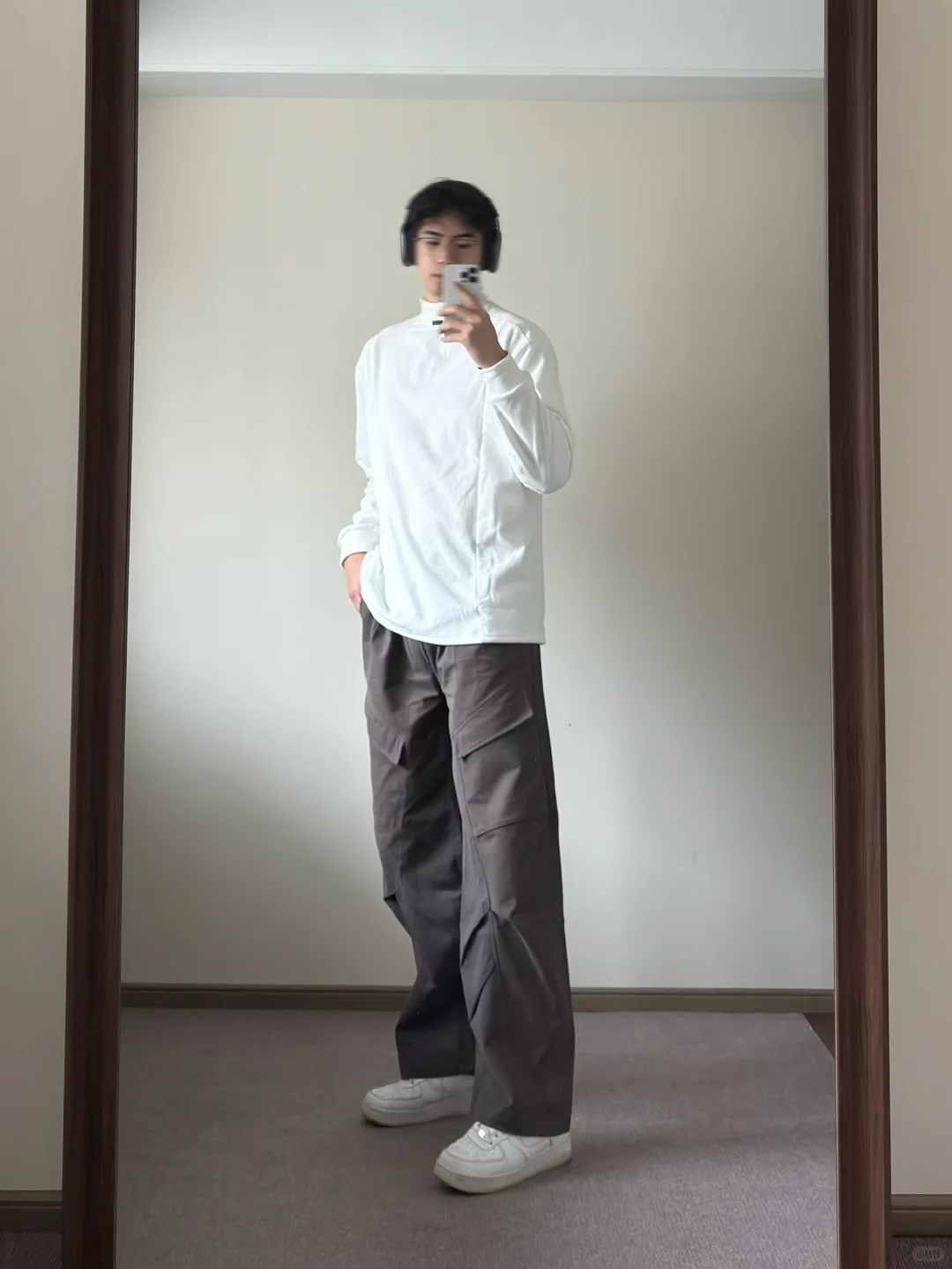 ootd 感觉今天很干净～
