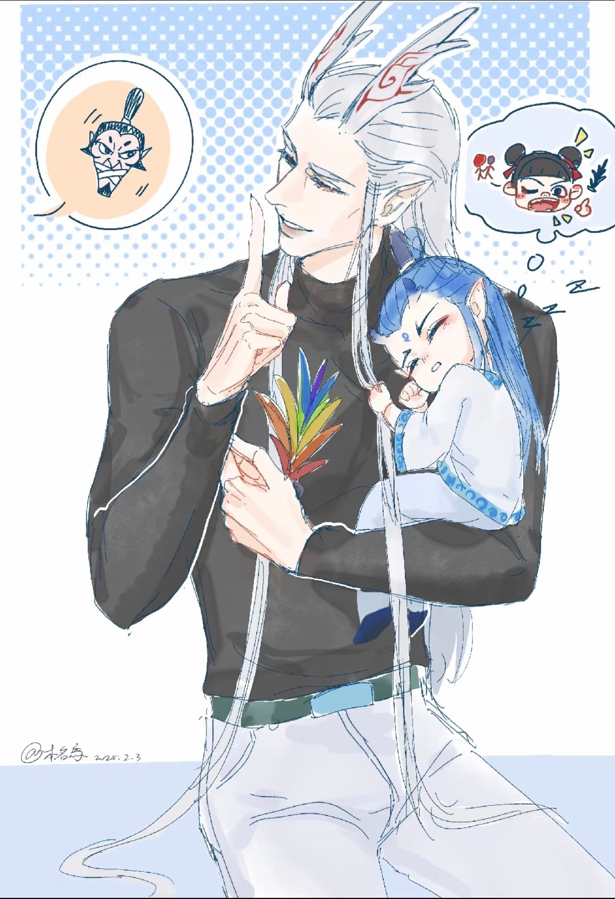 敖光[超话] 🐉  敖光 daddy  daddy人家也要抱抱[羞嗒嗒][羞嗒