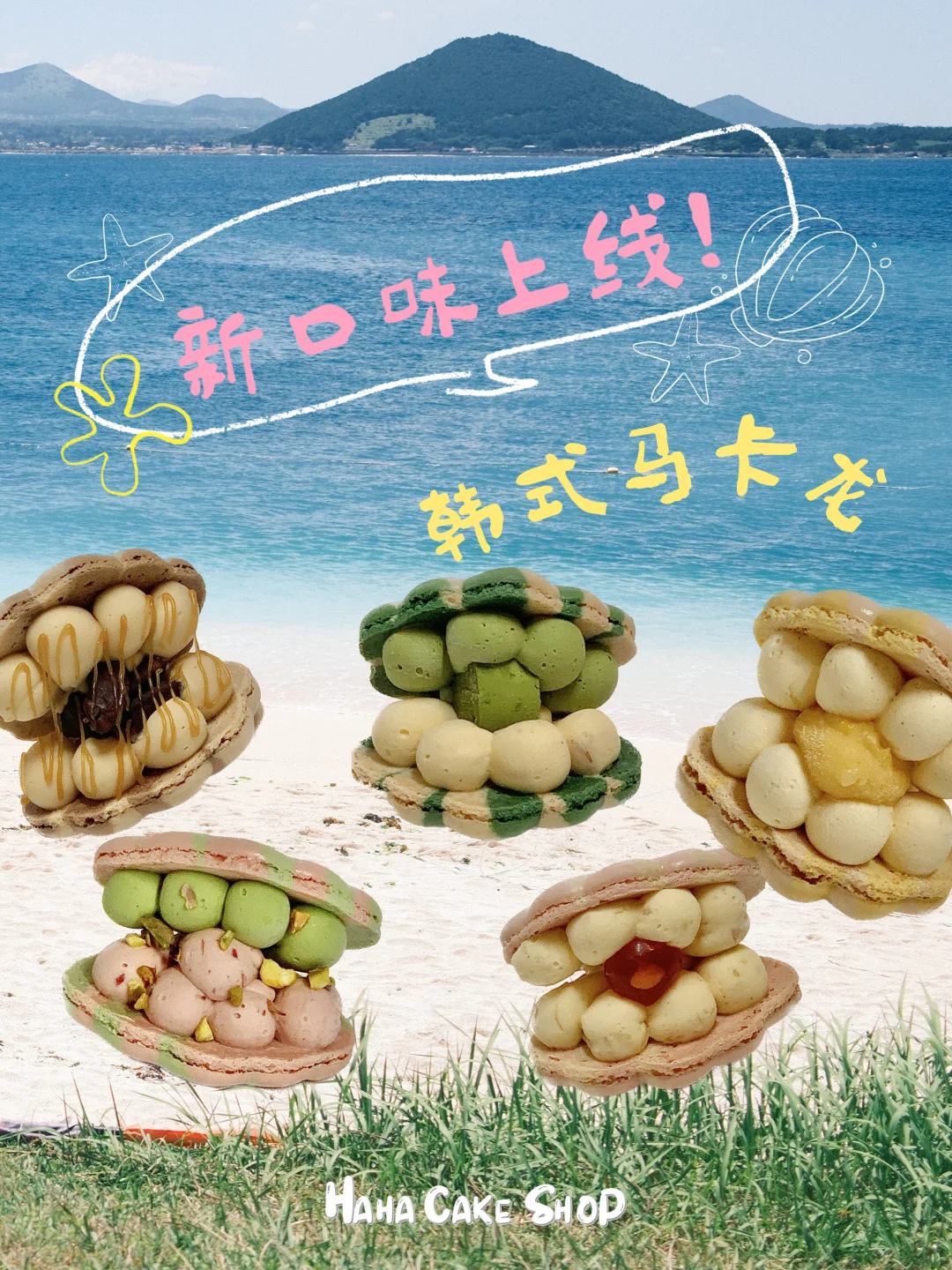 HAHACAKE韩式马卡龙新口味上线🆕✨