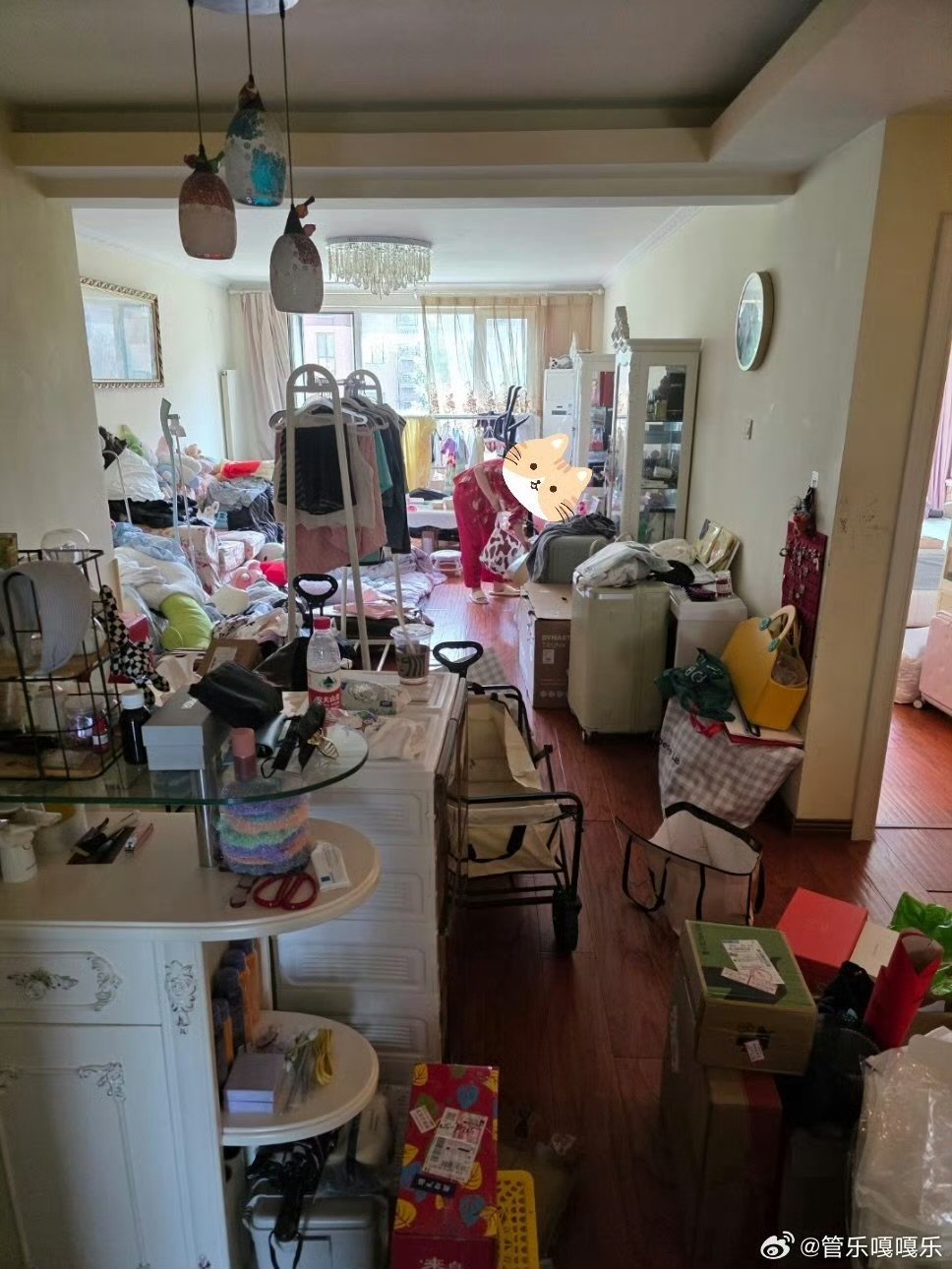 管乐 抱歉让大家看到杂乱的屋子我家那闺女乱屋子怎么了？真实又可爱！管乐这波回应情