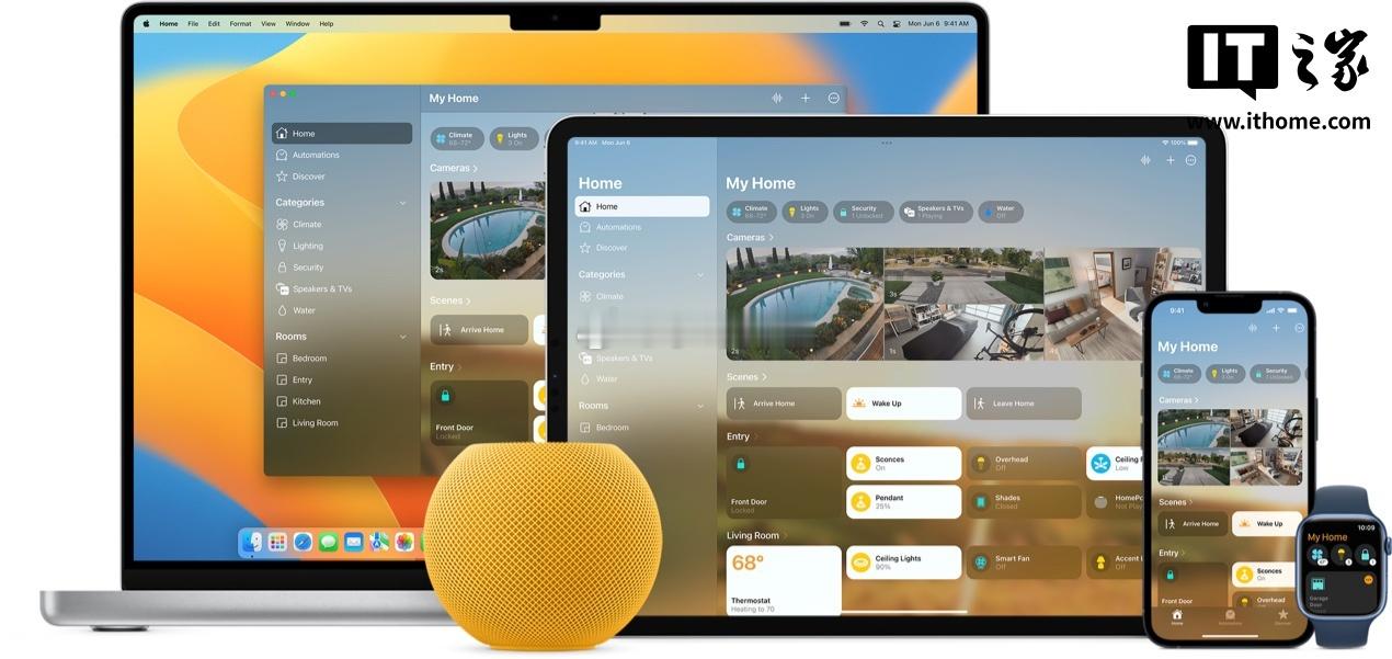 苹果今秋将结束旧版 HomeKit 架构支持，用户需更新固件据科技媒体 MacR