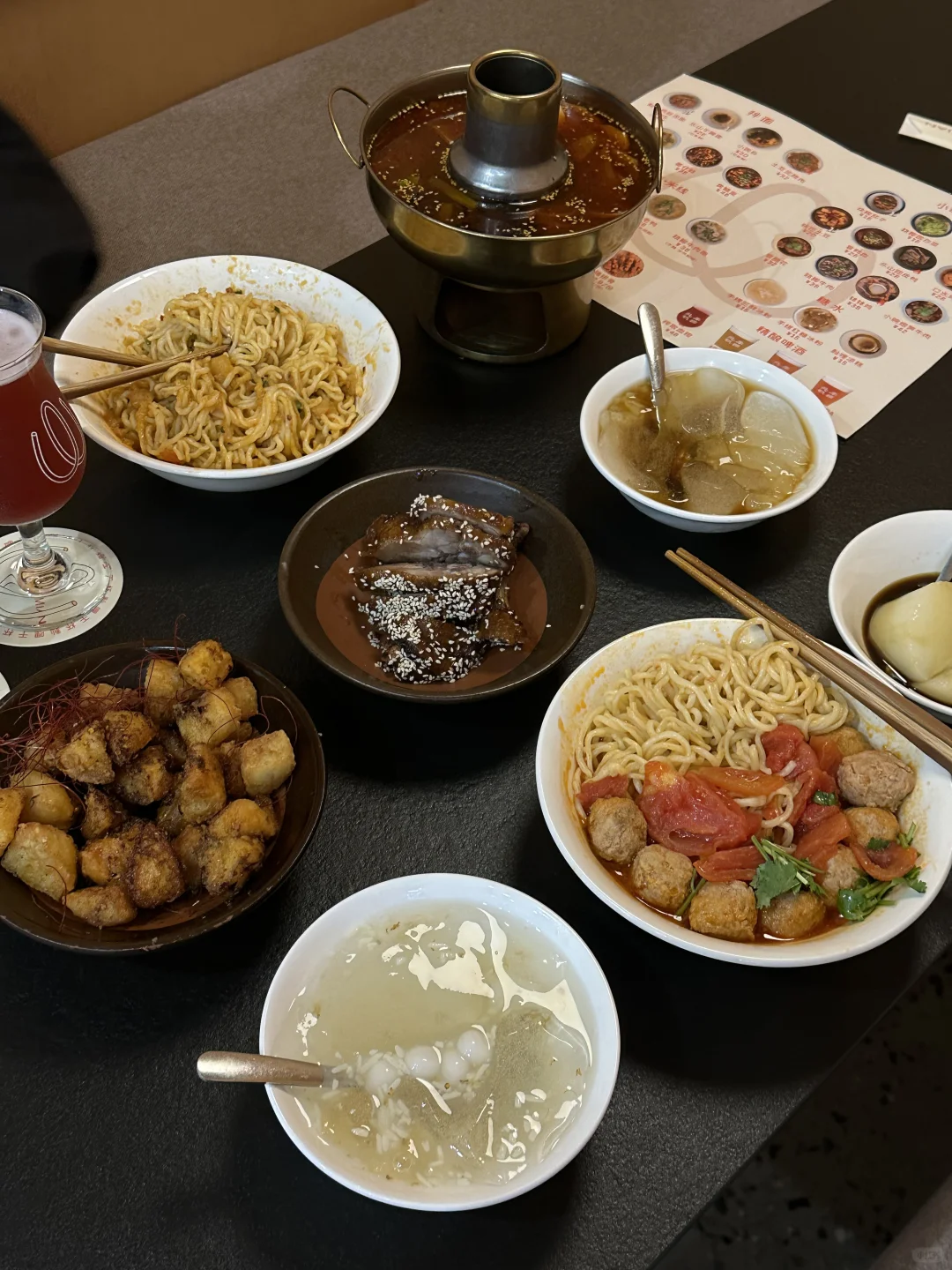 北京胡同！！好chill的面店！！！