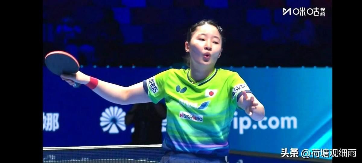 看张本美和打球，真有种“邻家有女初长成”的惊叹。
以前总觉得她打球靠一股冲劲儿，