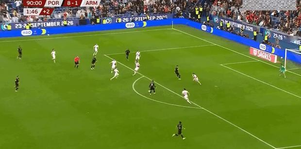 孔塞桑！葡萄牙9:1！ 来自菲利克斯的助攻！ 