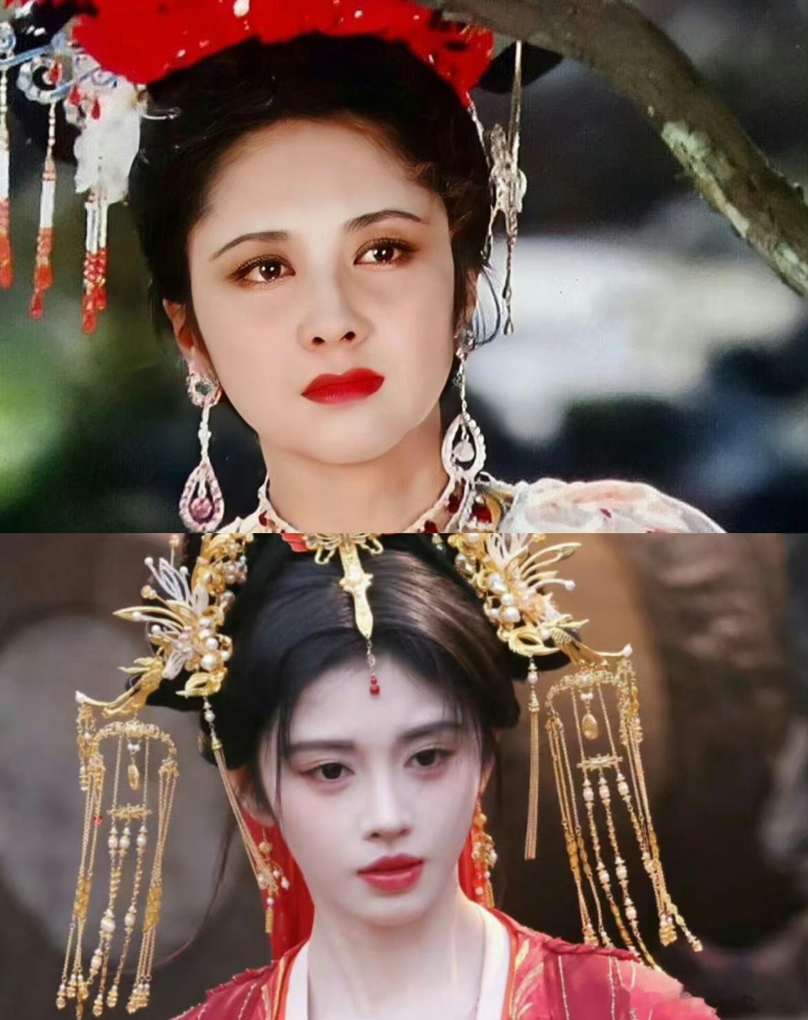 现在的很多的造型都很会搭配，只不过演员小家子气 ​​​