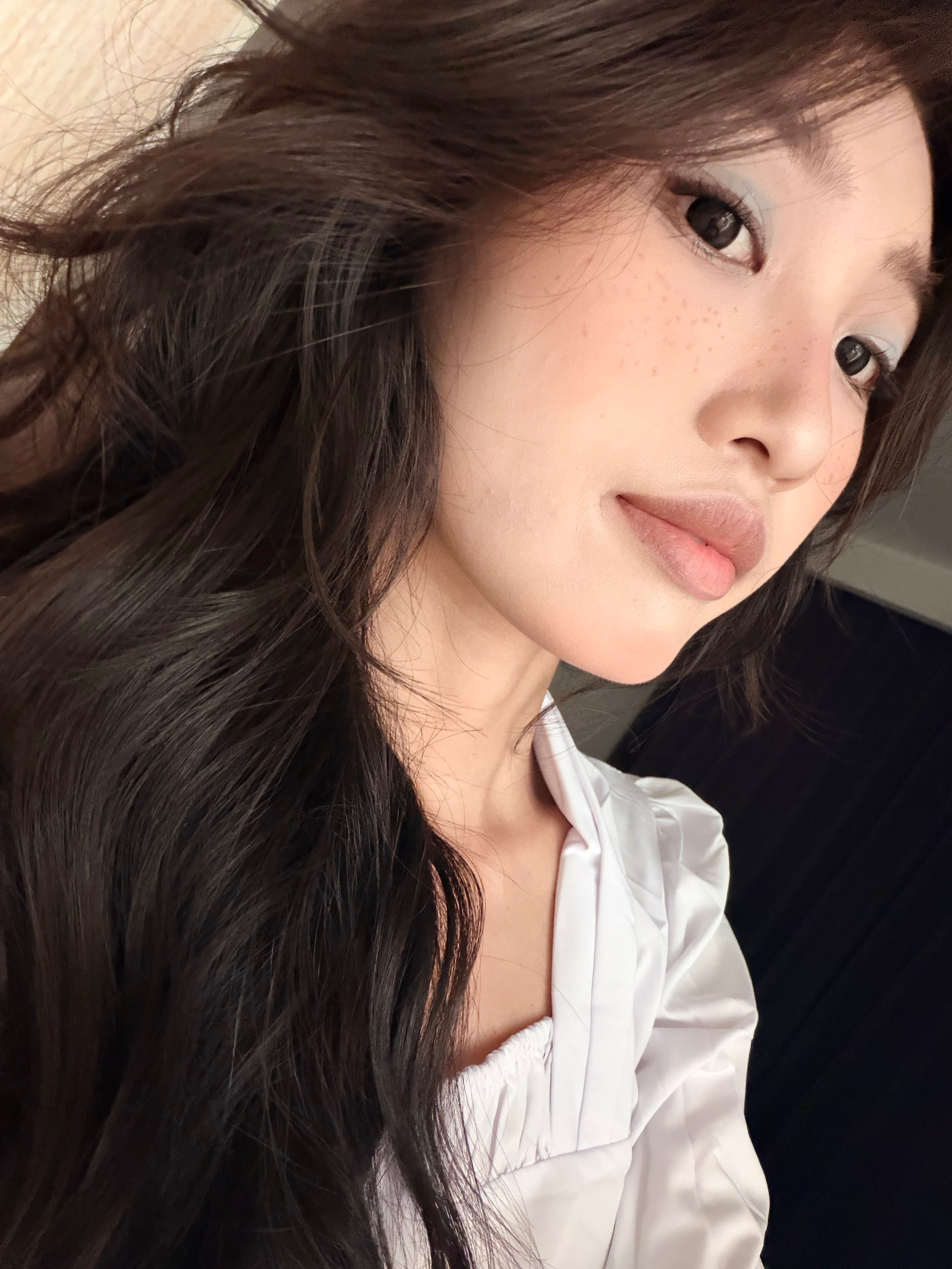 今天自己手搓了nabi的仿妆朋友们打几分？欧阳娜娜ootd