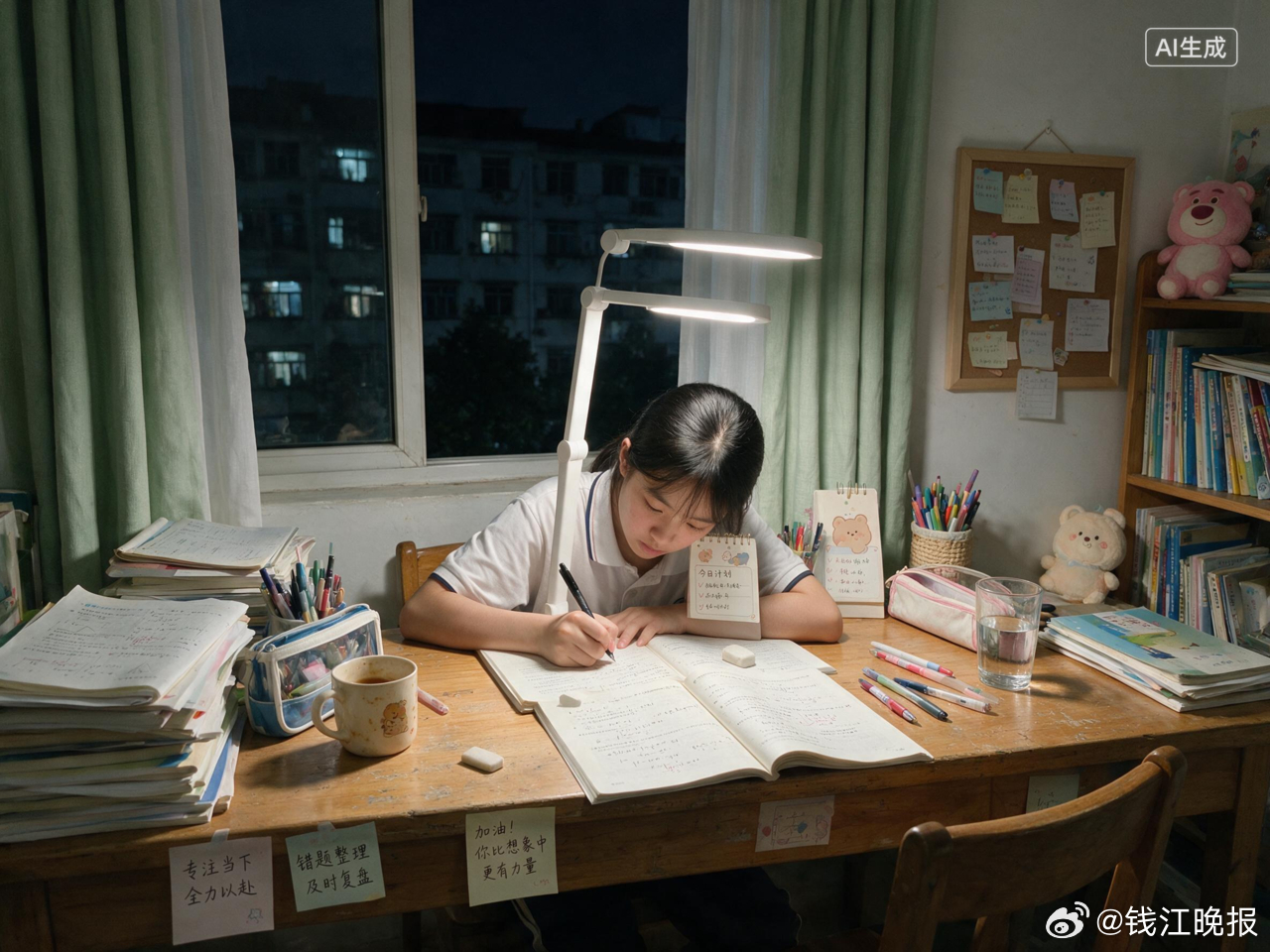 【#学习压力大女生心脏每天乱跳3万次#】高考结束进入大学，本以为能松口气，小李的