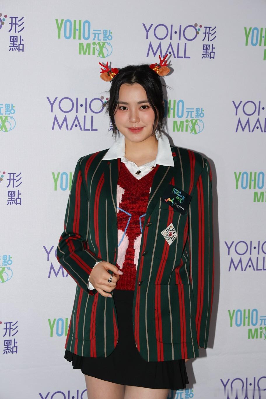 姚焯菲留港9個月歌視發展 不用考試沒壓力節日可以放肆食歌手姚焯菲（Chantel