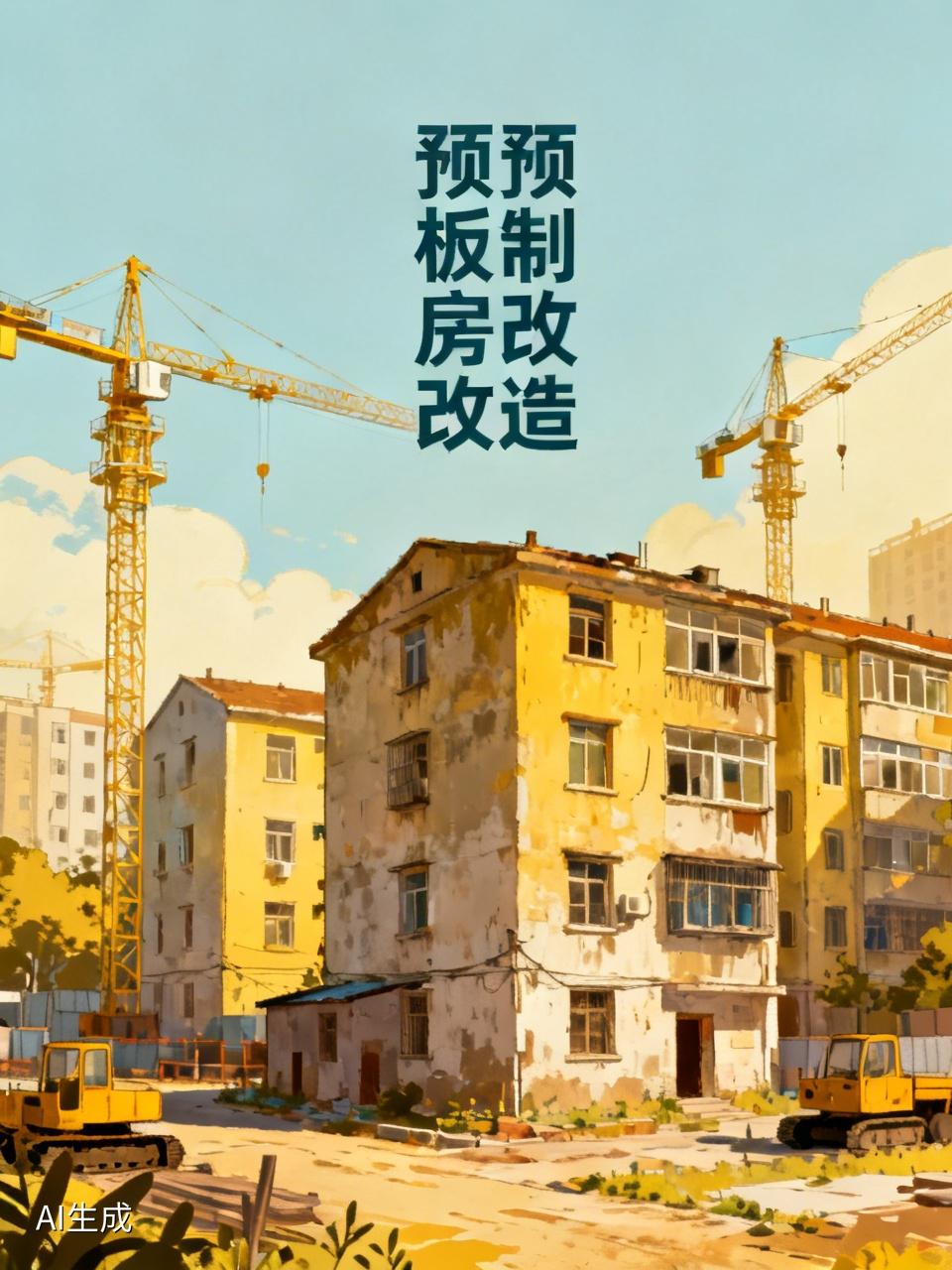 预制板房的改造进度实在太慢了。在我国，仍有大量预制板楼房在使用，不少单位上世纪8