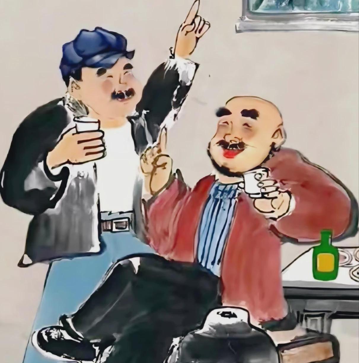 笑话（677）

退休贪官和自己一手提拔的中年贪官碰了杯酒，然后语重心长说道：“