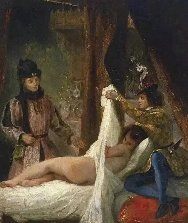 恕我眼拙，这竟然是世界名画，还是法国著名画家的作品。

所谓的名画，除了画工精湛