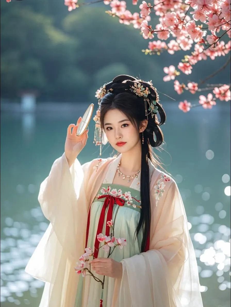 AI月白娇花