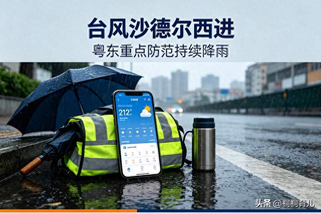 台风沙德尔路径特殊，西进影响粤东，降雨风险要重视
