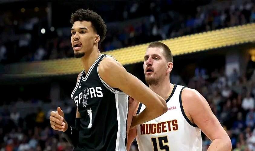 这预测真离谱！明天10点半掘金主场打马刺，ESPN胜率居然是马刺27.8%：掘金