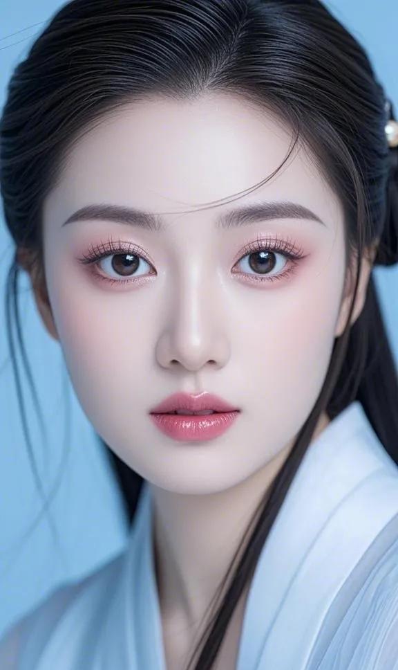 “宝子们，注意啦！
有个上联：‘酷雪虐娇花’，
那场面，
足足吸引了30多万人围