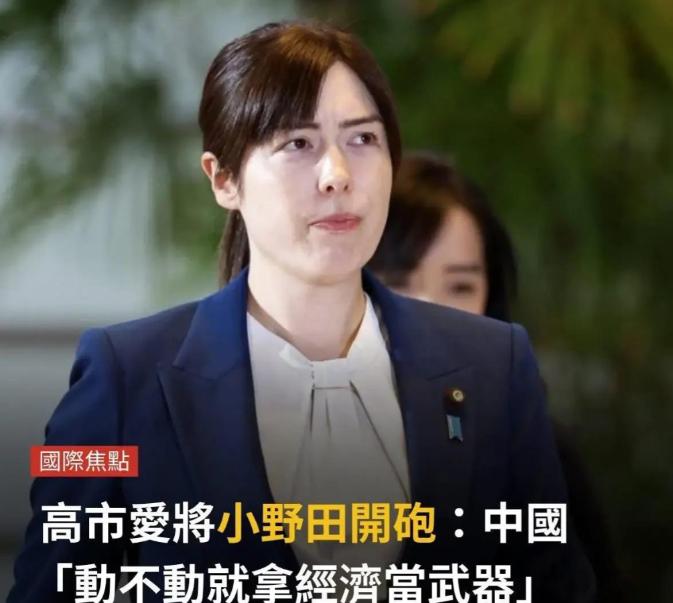 果不其然，日本经济安全保障担当大臣小野田纪美宣布了对我方的批评，称我们“动不动就