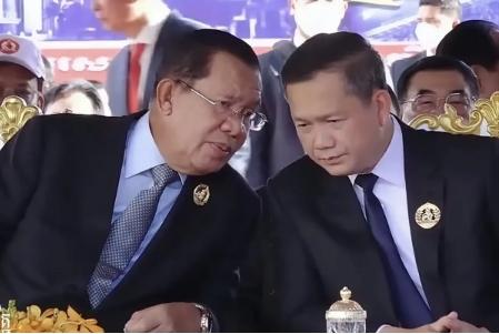 洪森父子可能已经暗降美国，同时搞掉亲中的泰国总理！希望换上亲美的总理！若不成也能