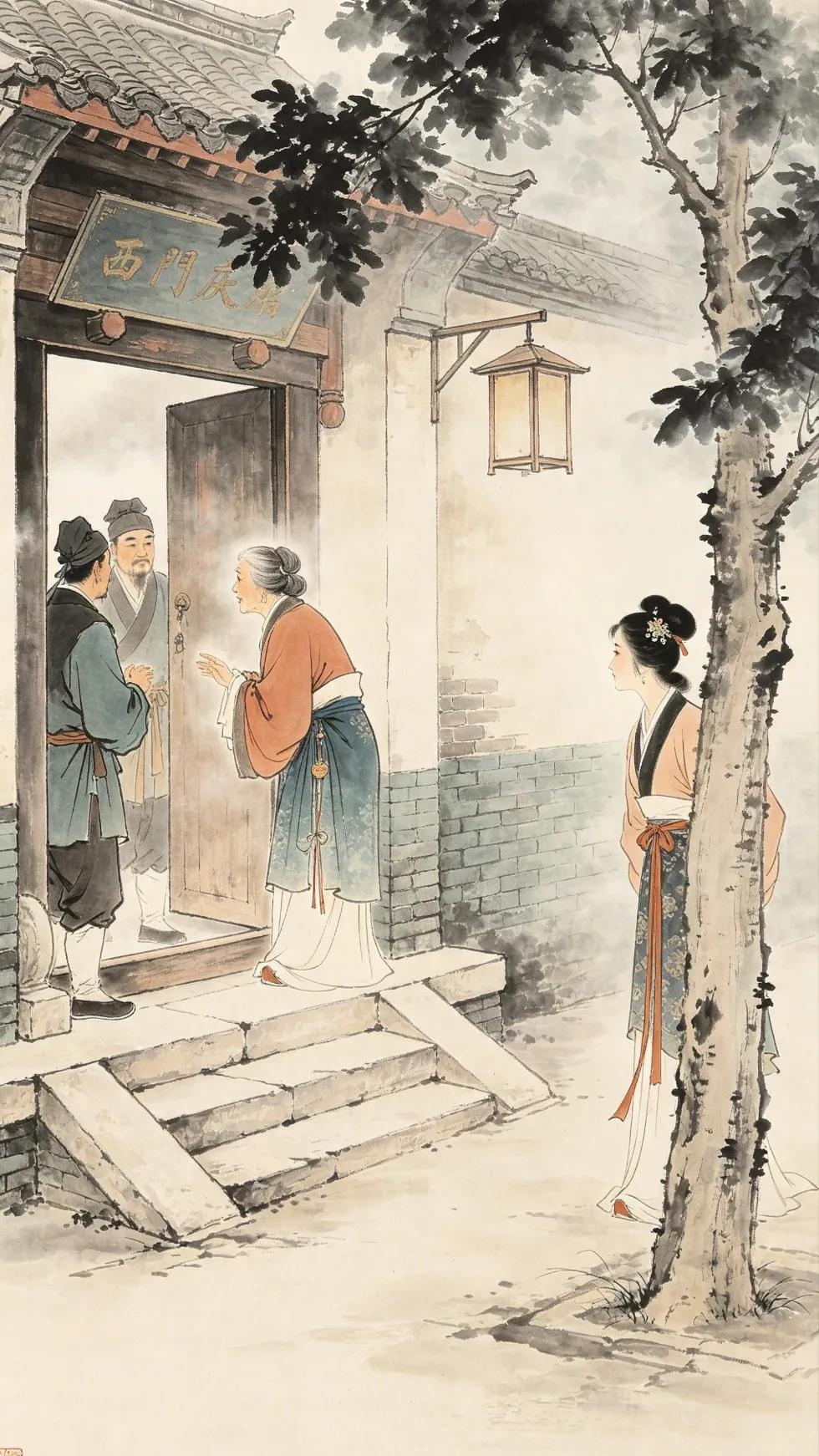 潘金莲事件，可悟彩礼的重要性。
前面说在西门庆那里，潘金莲就是一个easy gi