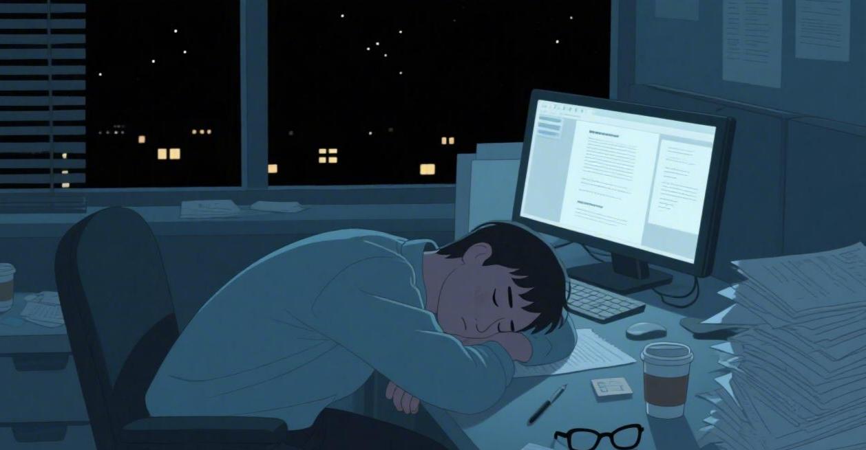 “熬不动夜。”