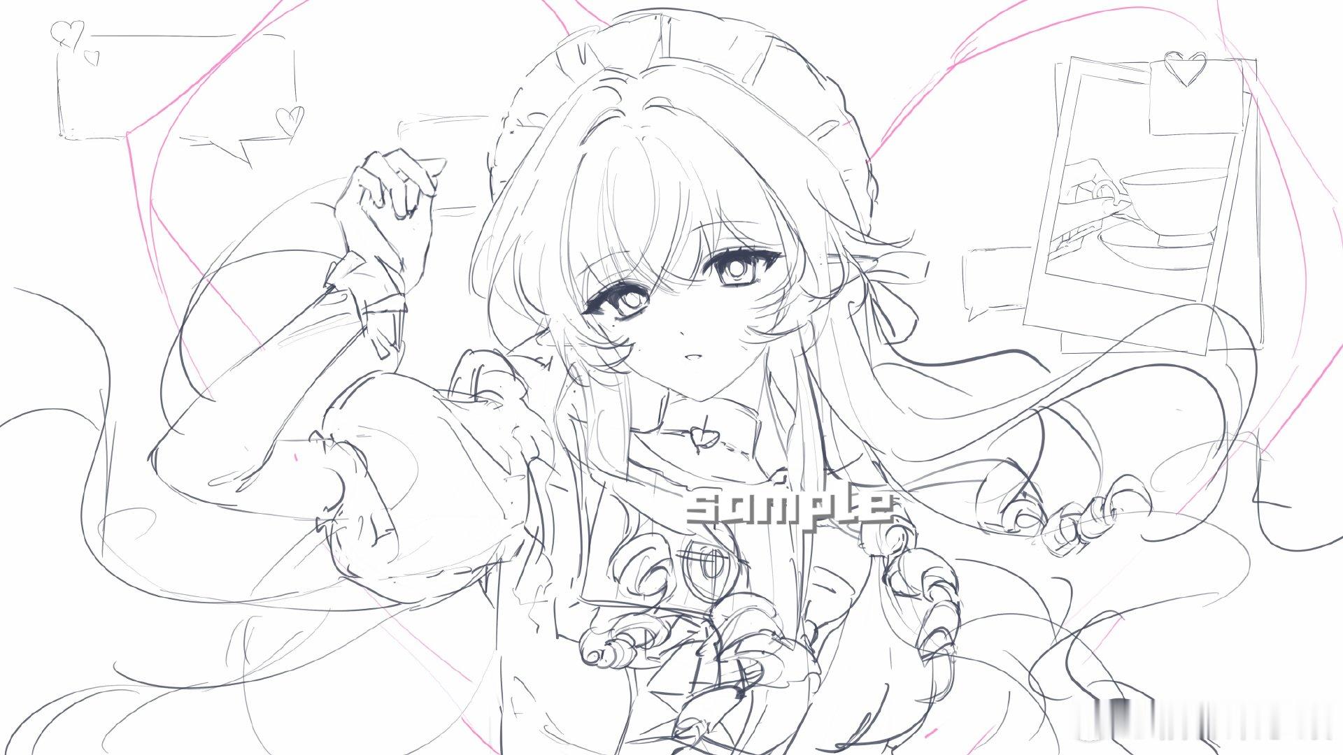 好久没爽画美少女了开心开心 
