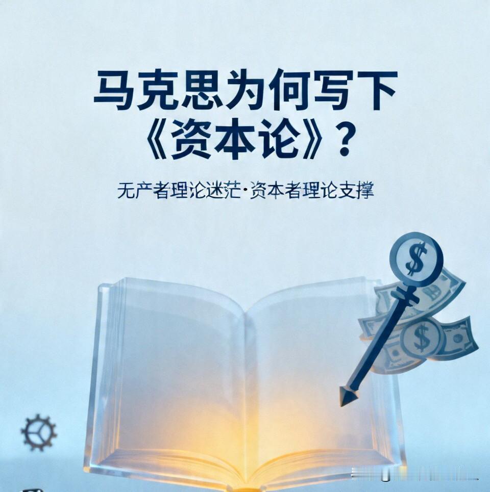 马克思为什么要写下《资本论》？

正是因为无产者之所以成为无产者，很大程度上源于