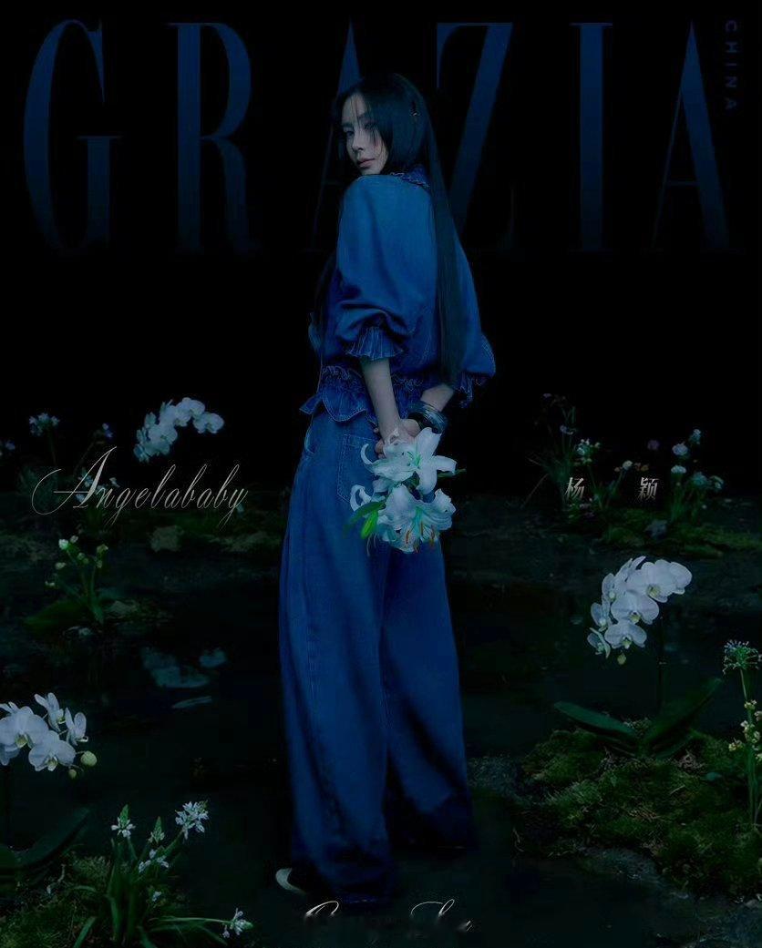 杨颖angelababy红秀杂志封面来了呀 