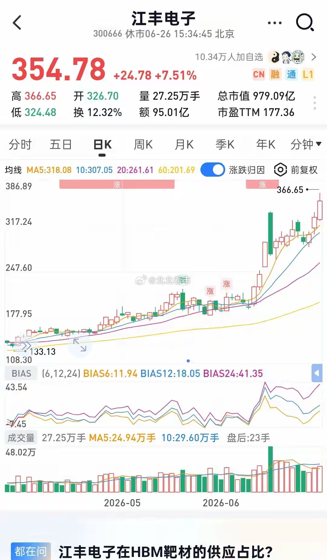 只看韩厂折旧亏损，谁看懂江丰卡住了三星海力士的供应链命脉？绝大多数机构研究员，还