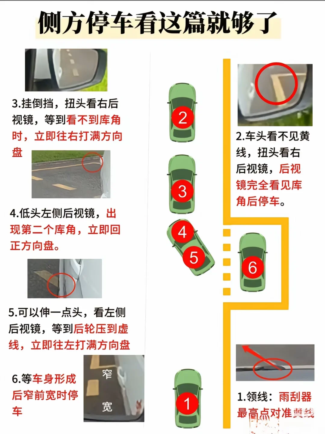 侧方停车看这篇就够了