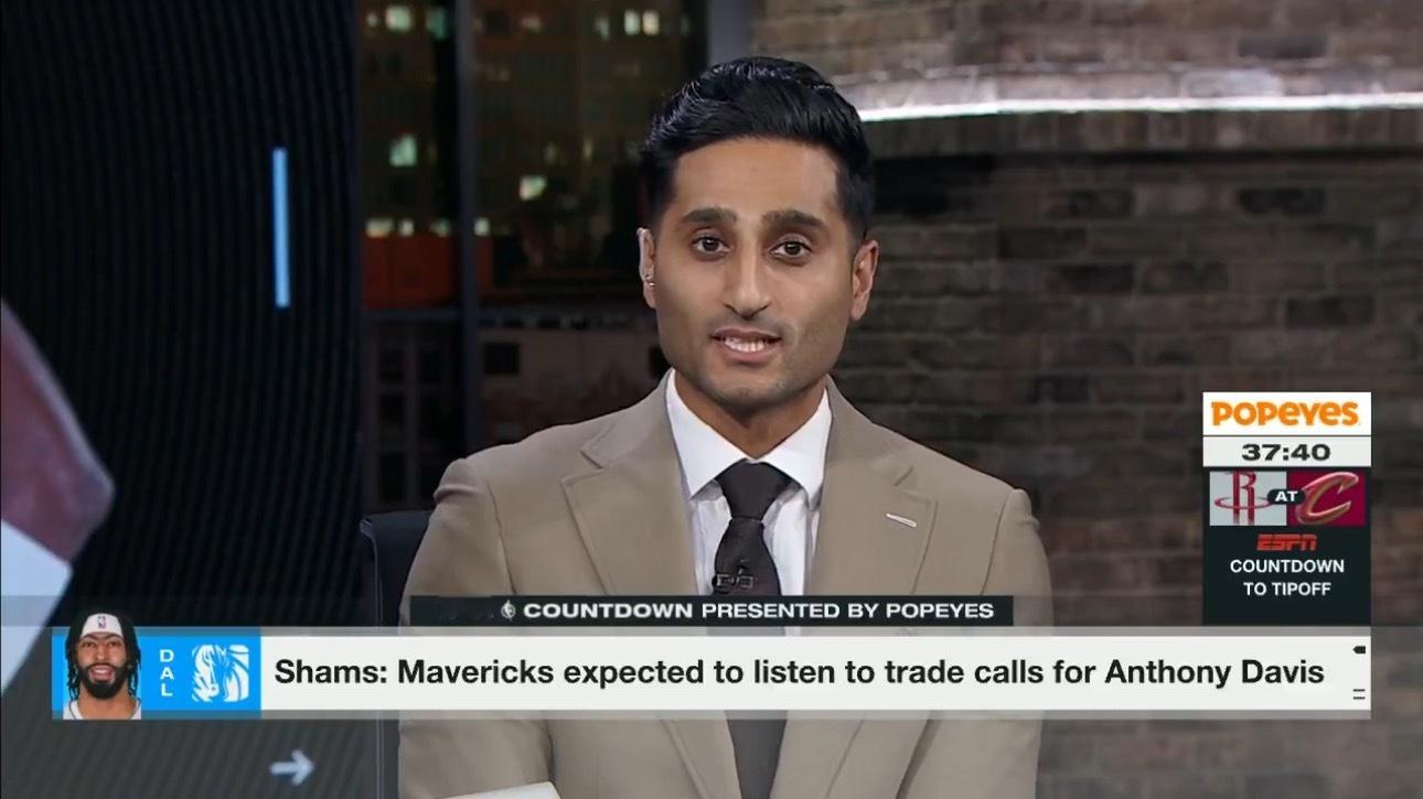 Shams：独行侠将听取其他球队关于安东尼·戴维斯的交易报价，他们将围绕着弗拉格