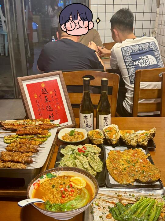 宁波！适合吃夜宵的烧烤店➕1