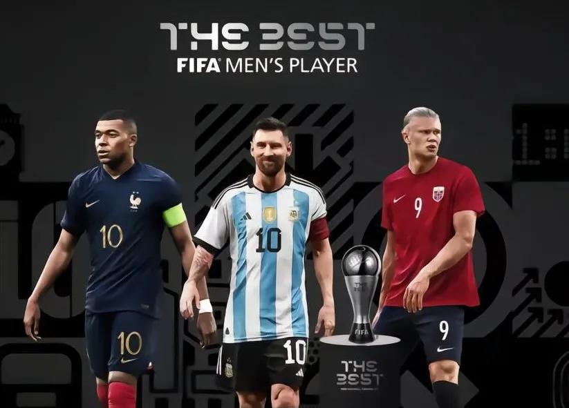 2023年世界足球先生获奖概率如下：
哈兰德：99%
梅西：0.8%
姆巴佩：0