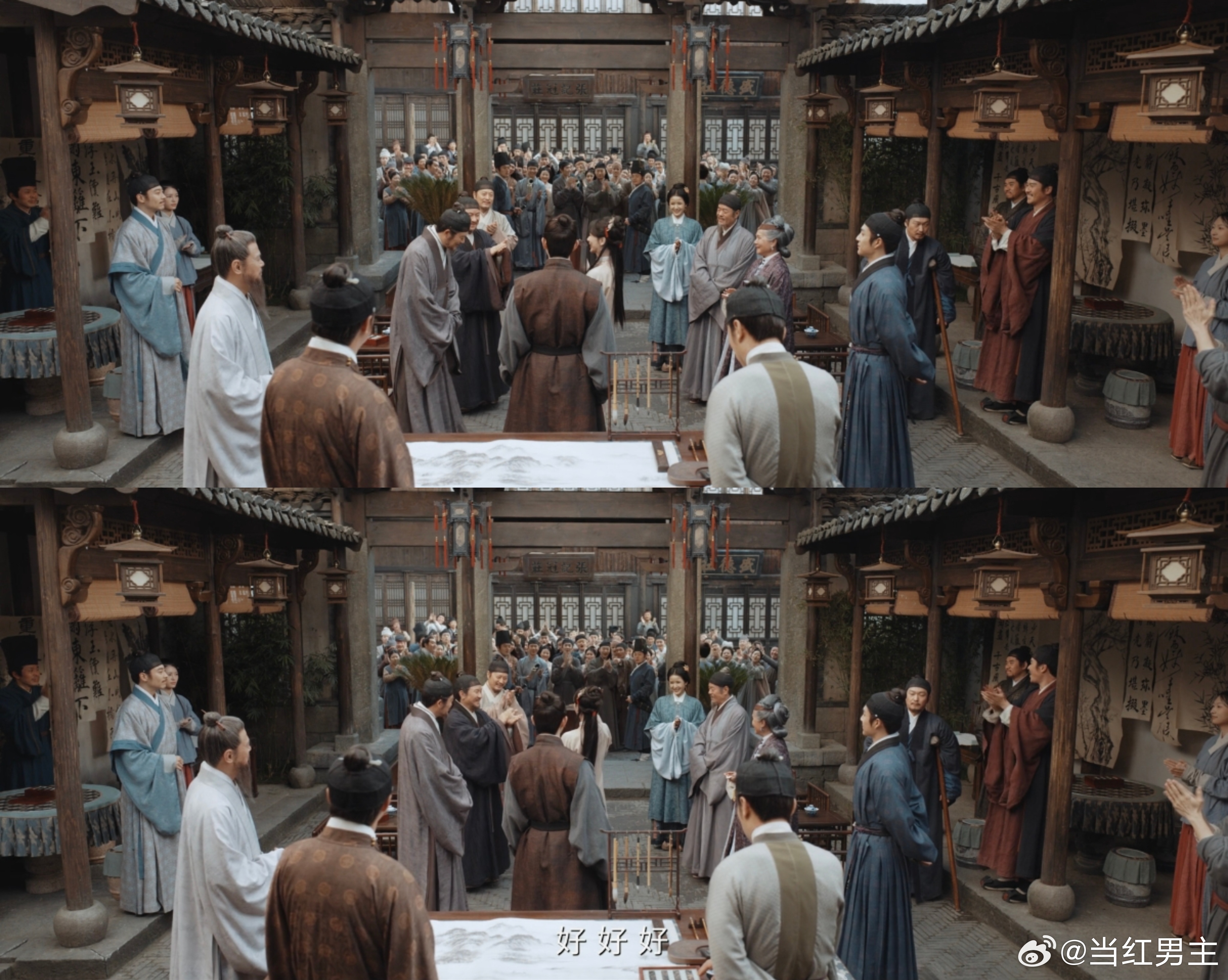 家业韩东君最夸张的老钱来了韩东君把骆文谦那种贵公子的从容演出来了，点天灯那场戏看