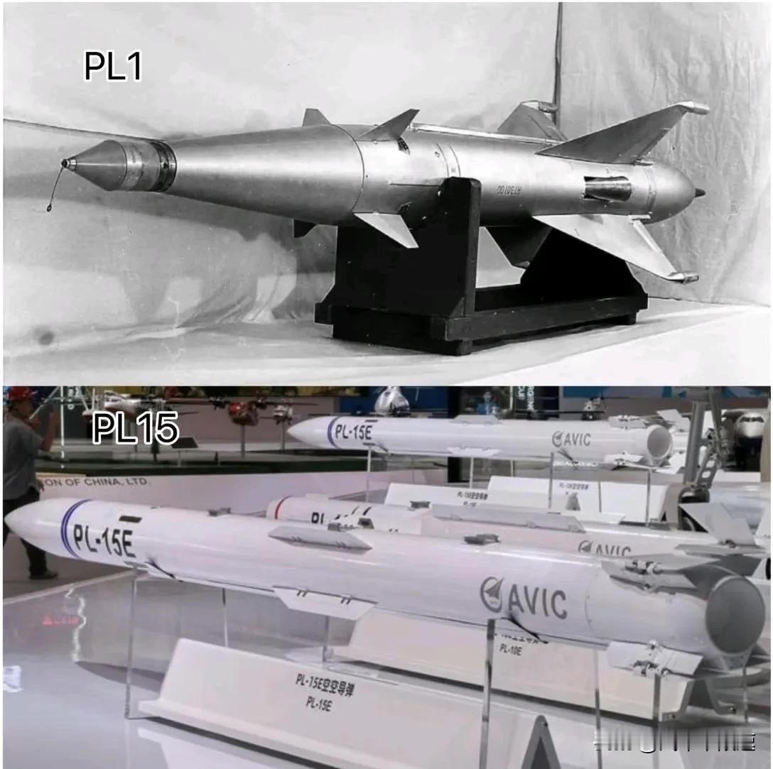 看着PL15的辉煌，想象不出来当年心酸
霹雳PL系列是我国空空导弹家族名称
上世