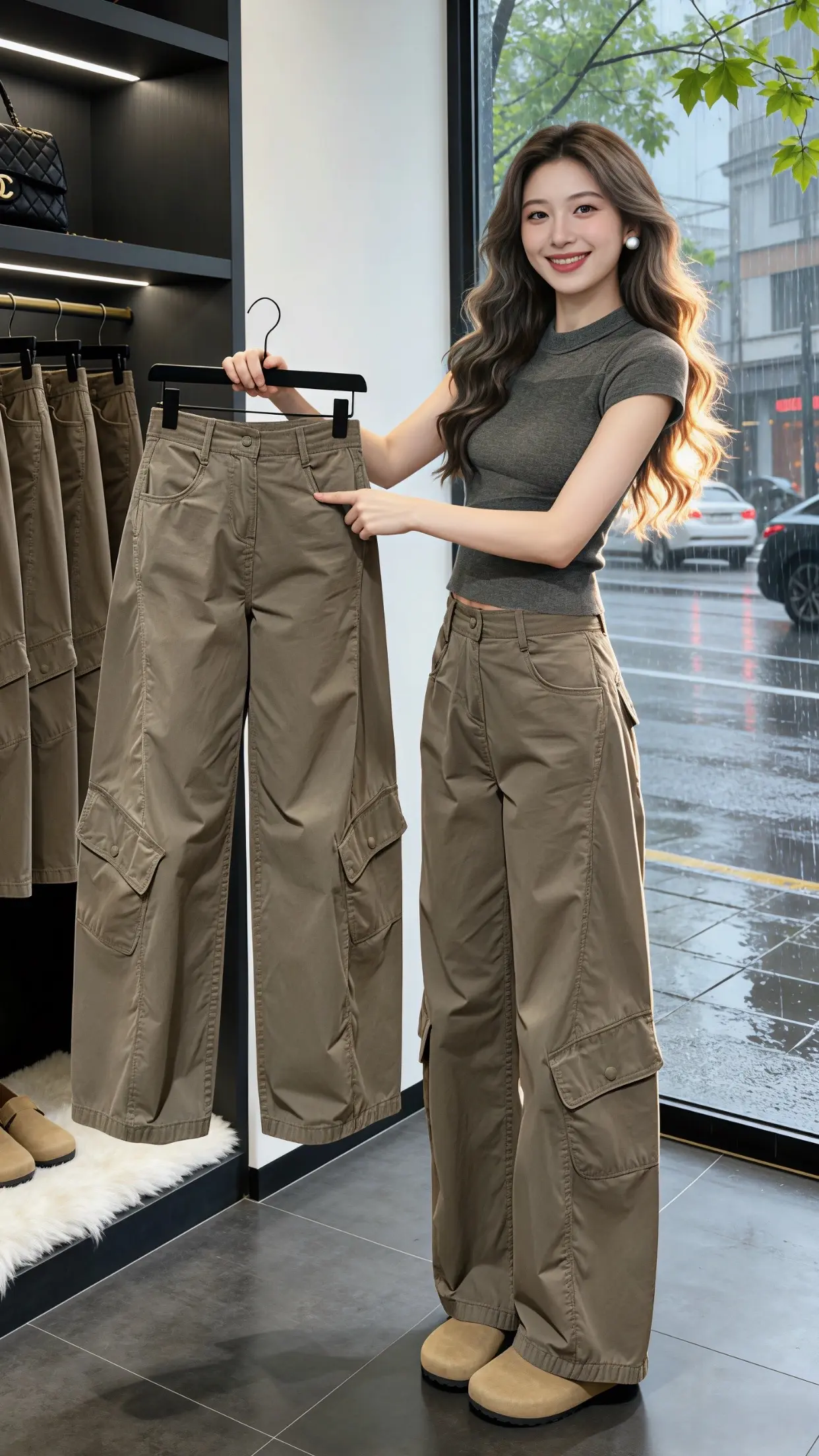 ins工装裤港风 百搭神裤人手一条 辣酷风裤子推荐 穿出自己的风格 早春穿搭