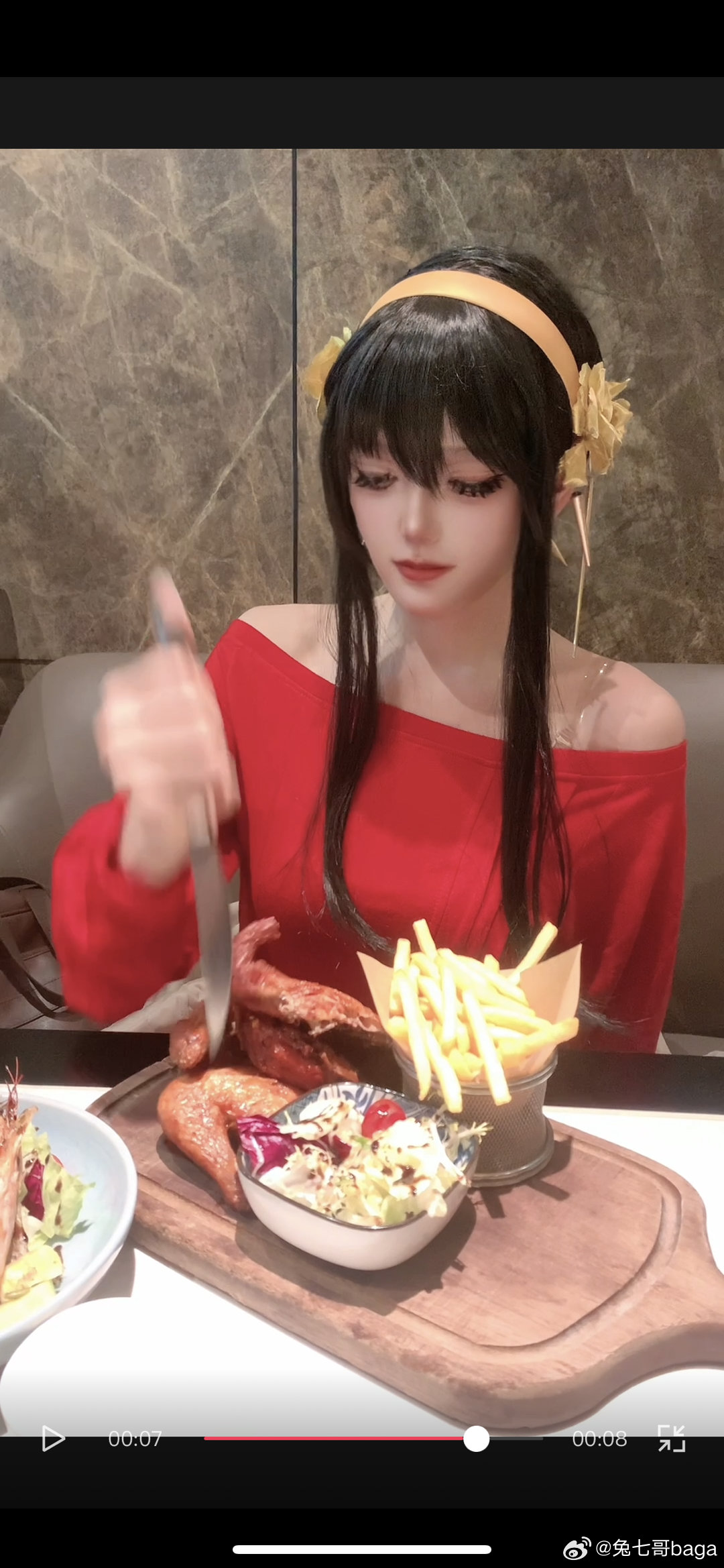 听妈妈的话 好好吃饭好吗#突破次元壁##cosplay##约尔# ​​​