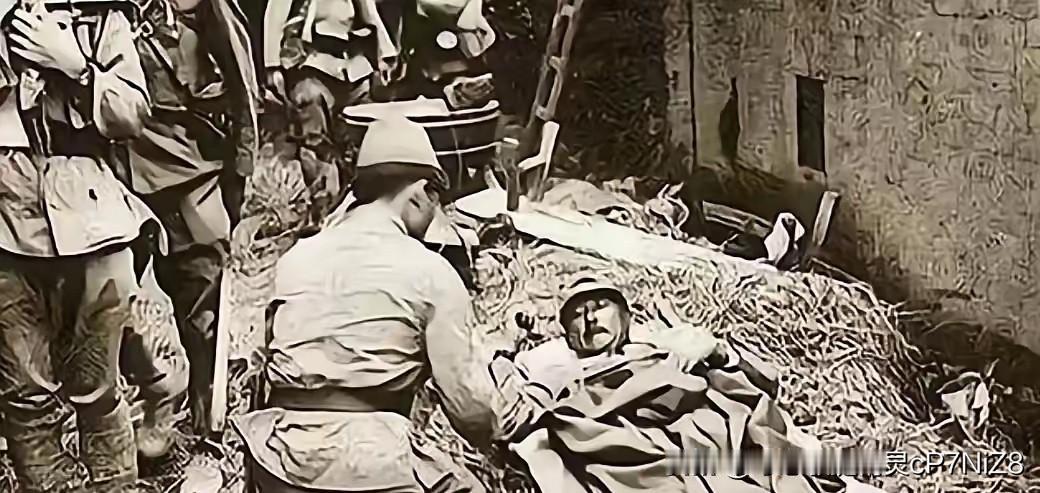 1939年，曾大肆屠杀南宁百姓的日军少将中村正雄被击中腹部，身受重伤，军医为了取