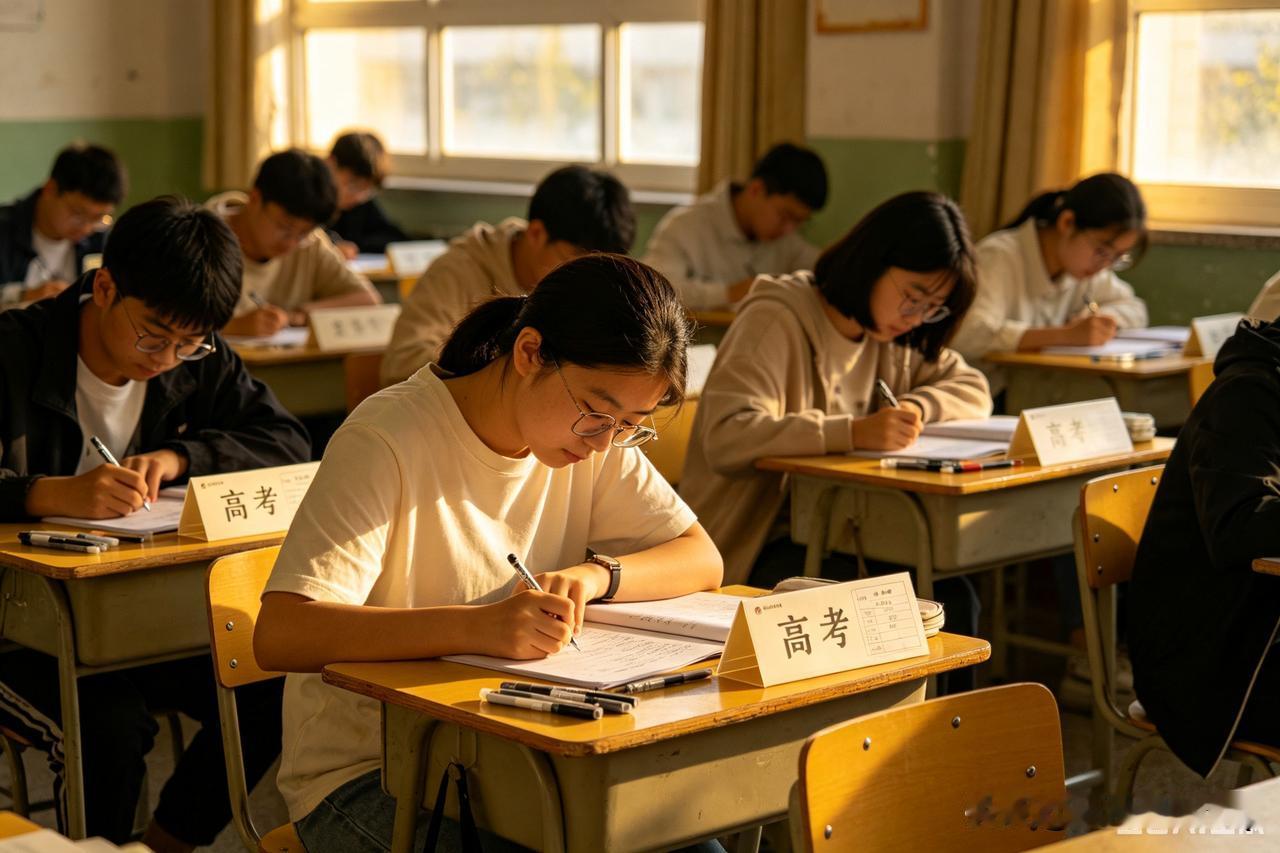 看起来平时学习的不错，孩子的爸爸和孩子脸上都表现出一副轻松的模样，父子俩边上楼边