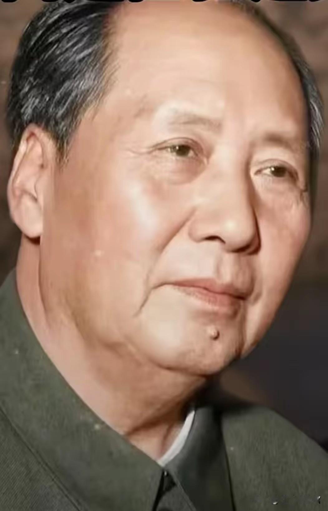 毛主席近距离镜头