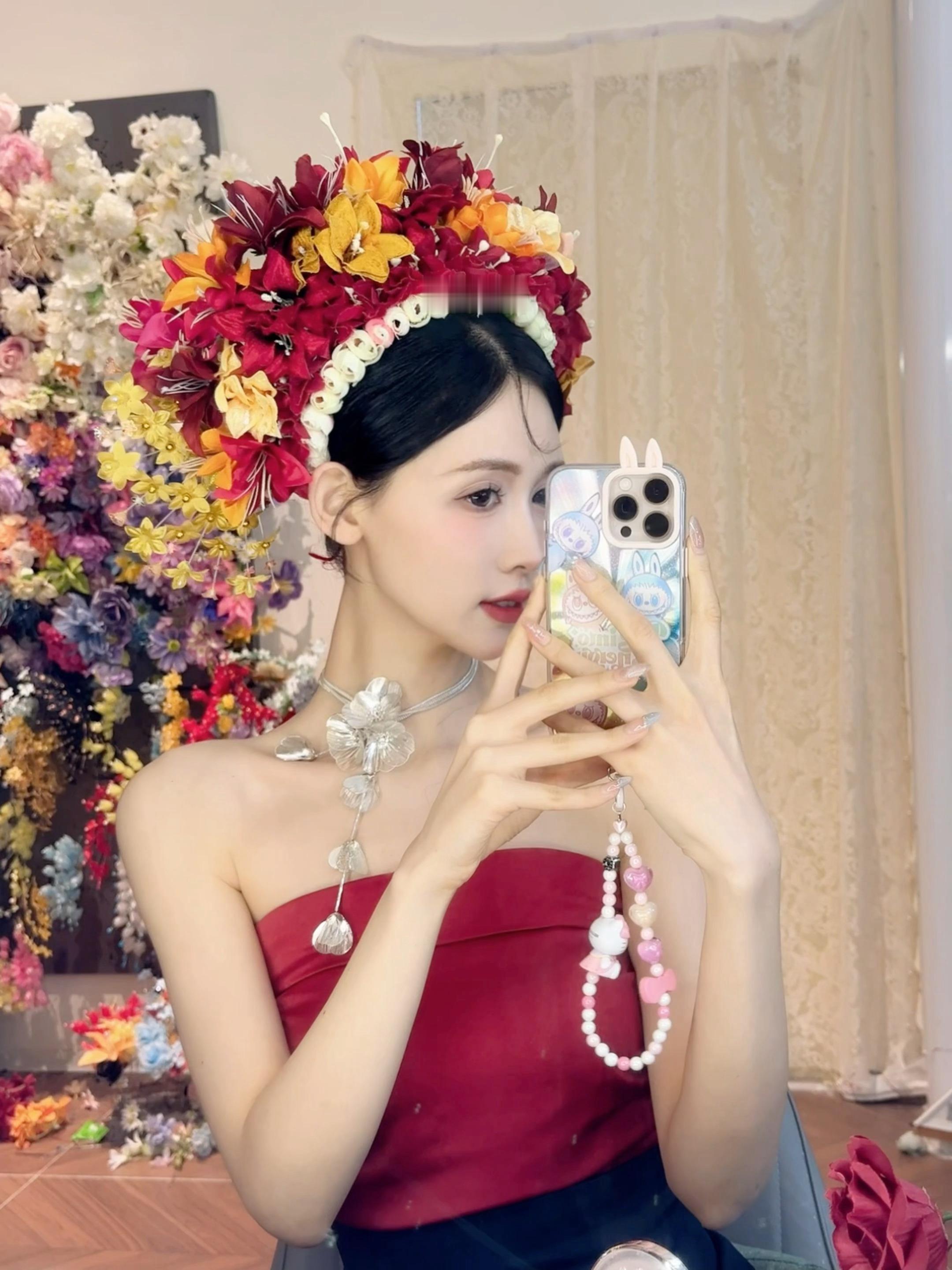 来福州怎么能不拍一次簪花呢🌸  ​​​