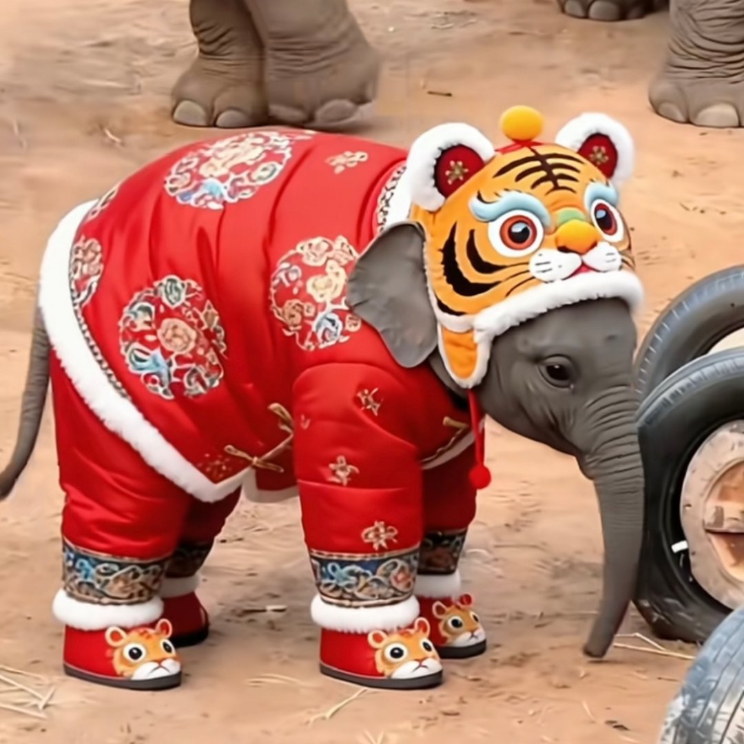 这得费不少棉花吧。 